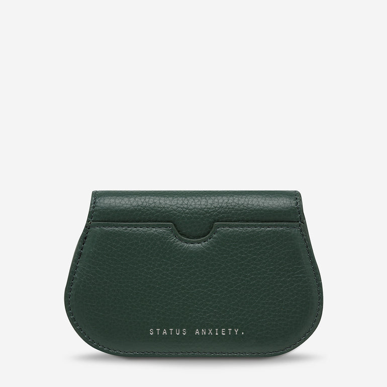Status Anxiety Eyes Wide Women's Leather Wallet Teal