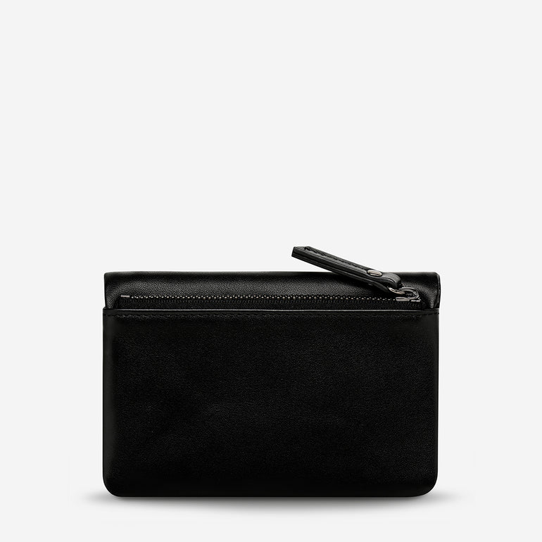 Status Anxiety Is Now Better Women's Leather Wallet Black Nappa