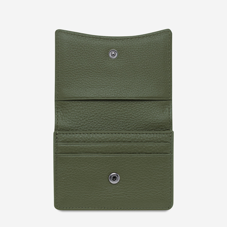 Status Anxiety Lumen Women's Leather Wallet Khaki