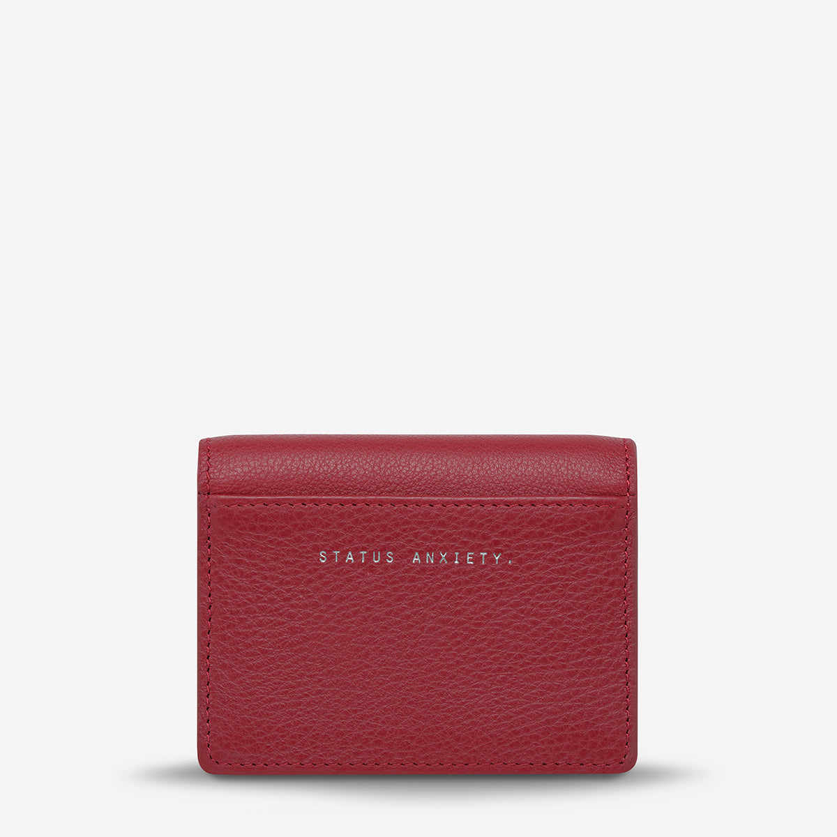 Status Anxiety Lumen Women's Leather Wallet Rouge
