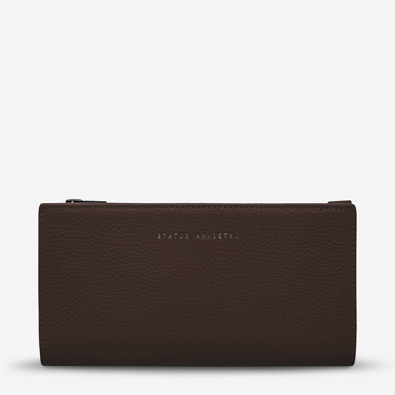 Status Anxiety Old Flame Women's Leather Wallet Cocoa
