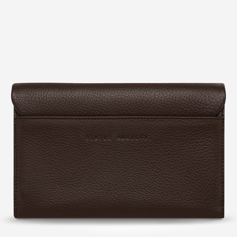 Status Anxiety Remnant Women's Leather Wallet Cocoa