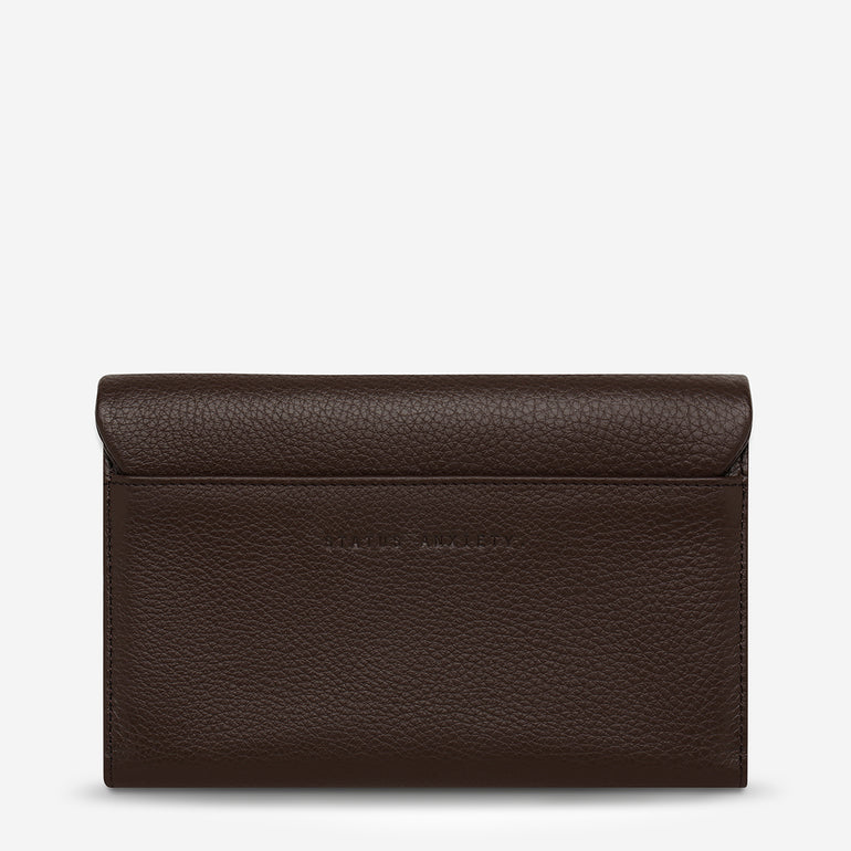 Status Anxiety Remnant Women's Leather Wallet Cocoa