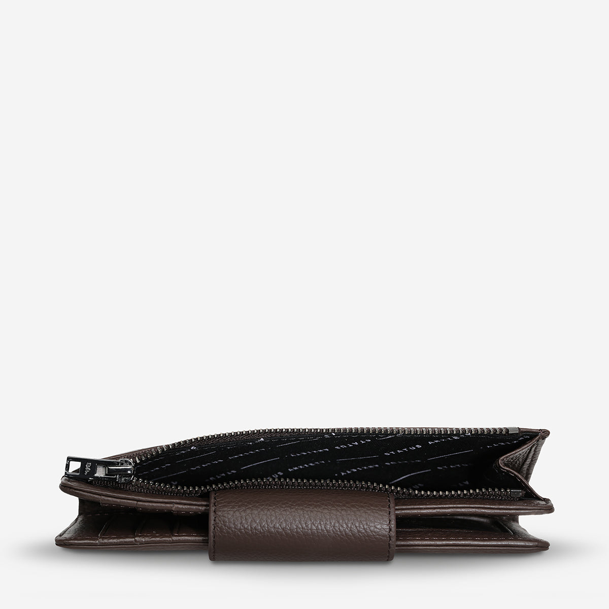 Status Anxiety Ruins Women's Leather Wallet Cocoa