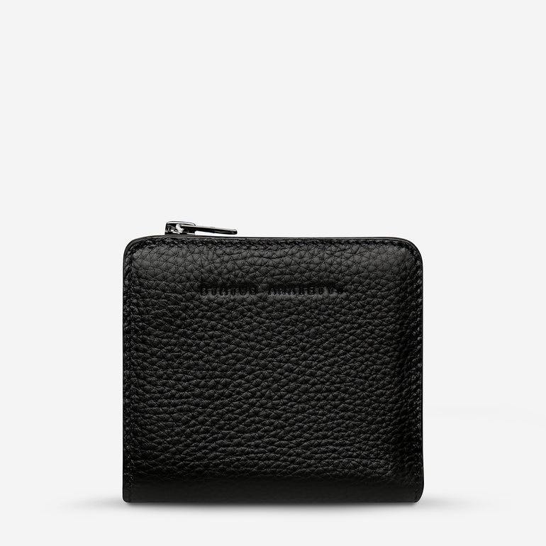 Status Anxiety Sense Of Wonder Women's Leather Wallet Black