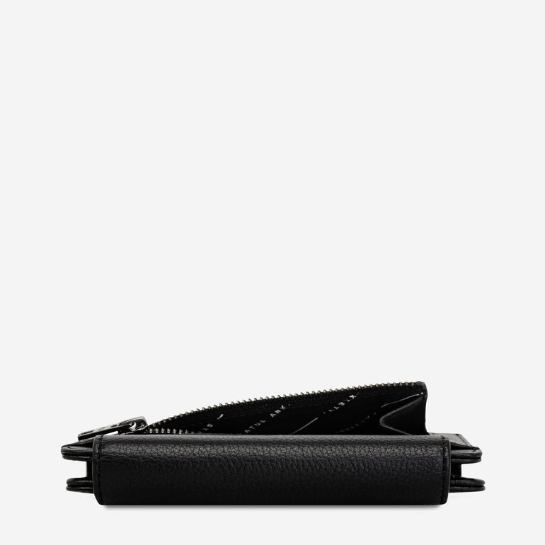 Status Anxiety Visions Women's Leather Wallet Black