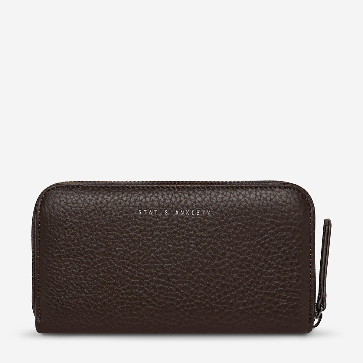 Status Anxiety Yet To Come Leather Wallet Cocoa