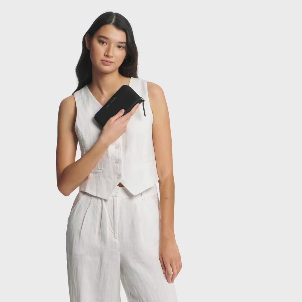 Status Anxiety Yet To Come Leather Wallet Cocoa