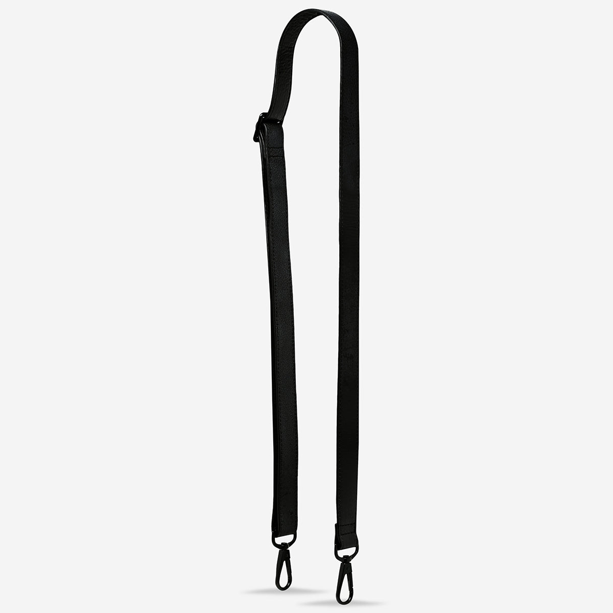 Status Anxiety Risking All Leather Strap Black