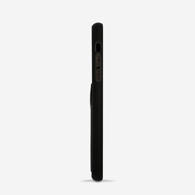 Status Anxiety Who's Who Leather iPhone Cases Black
