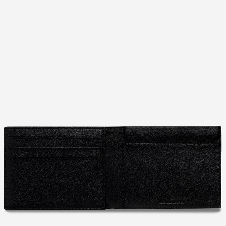 Status Anxiety Noah Men's Leather Wallet Black