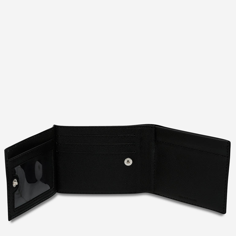 Status Anxiety Noah Men's Leather Wallet Black