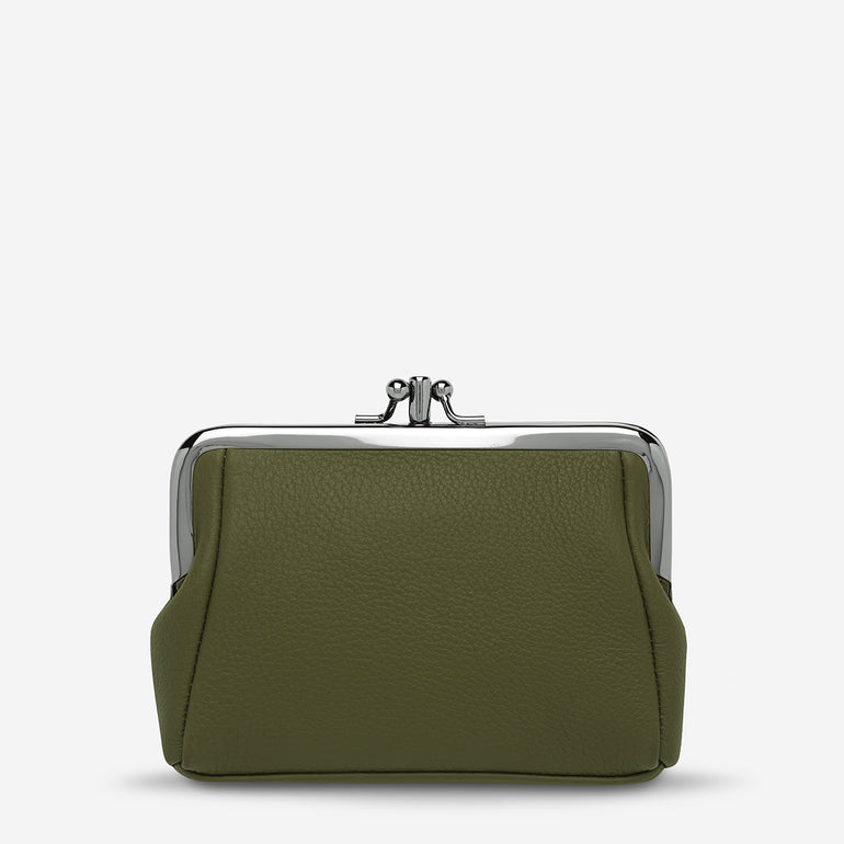 Status Anxiety Women's Leather Wallet Volatile Khaki